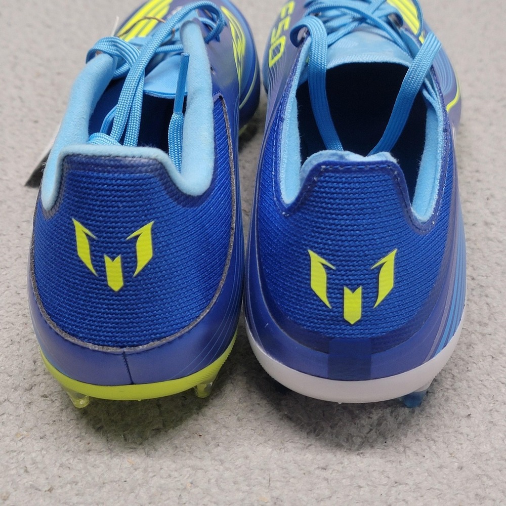 Adidas F50 Messi League FG Shoes Mens 8 Womens 9 Blue Firm Ground‎ Soccer Cleats - Picture 3 of 12